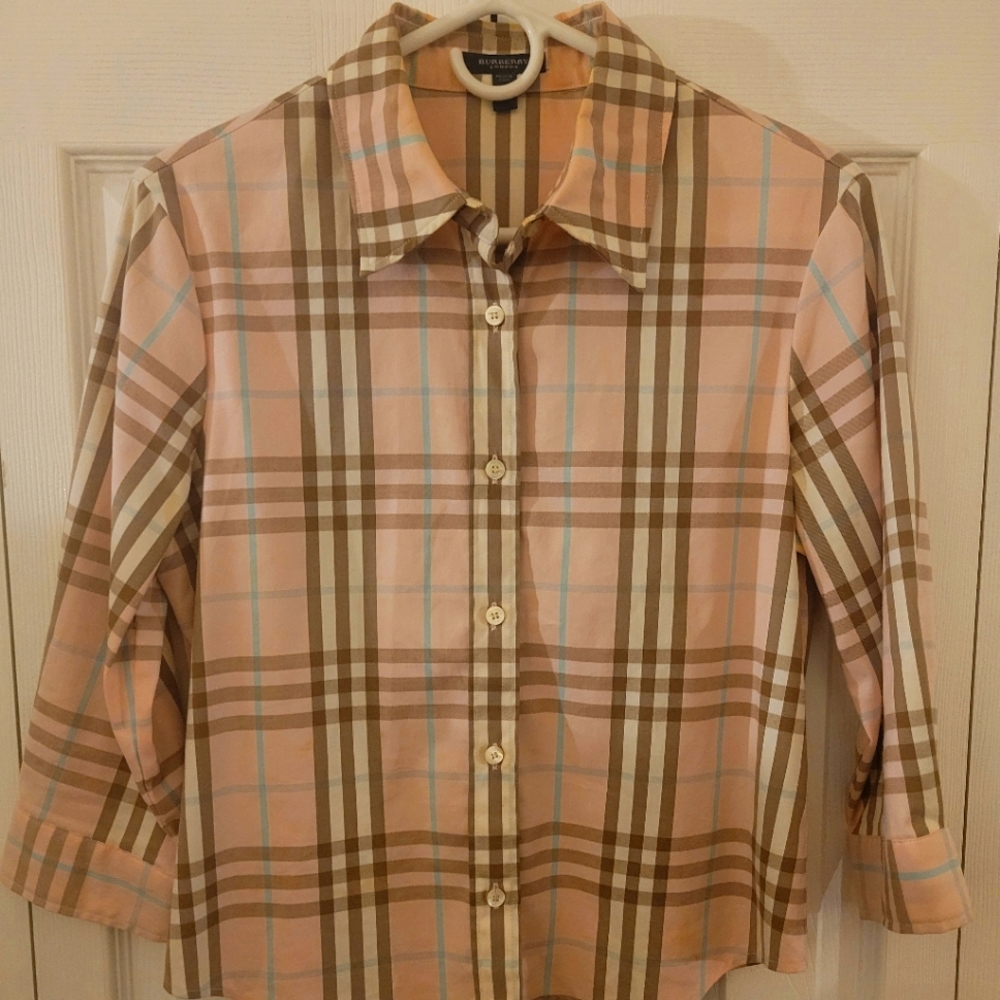 BURBERRY PLAID SHIRT